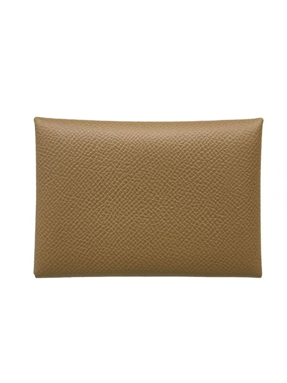 Hermes Coin Purse Calvi Duo Etoupe
